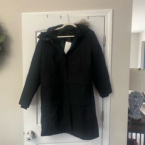 NWT Quince responsible down parka black size medium